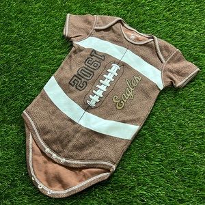 College Kids Eagles Football Bodysuit